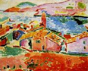 Henri Matisse Les toits de Collioure, oil